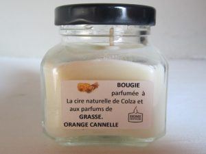Bougie Pot ORANGE CANNELLE